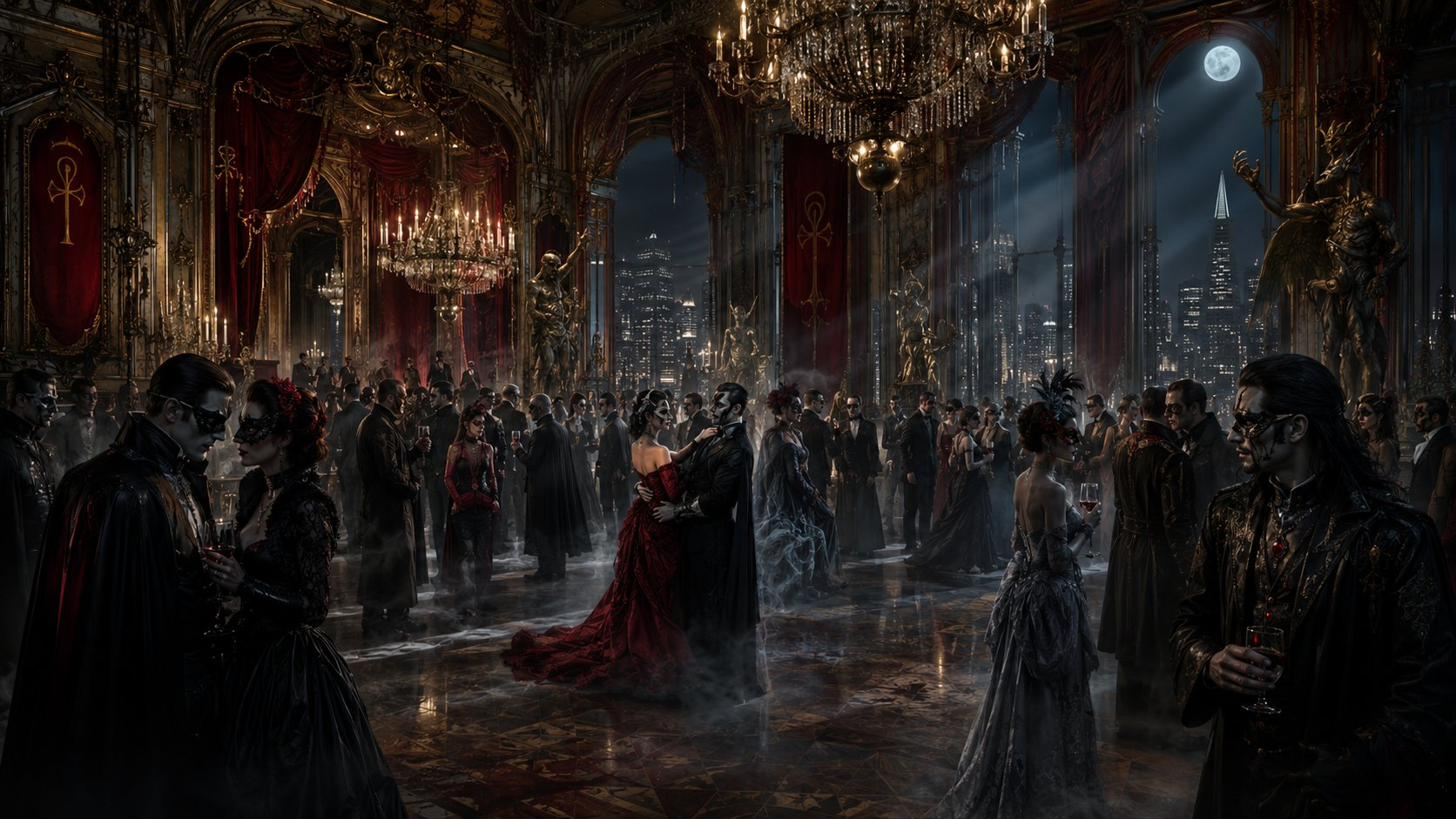 Maskenball der Camarilla in San Francisco